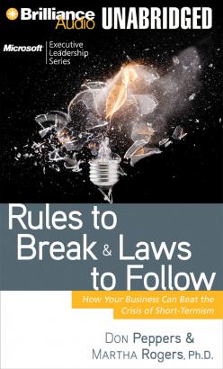 Rules to Break and Laws to Follow